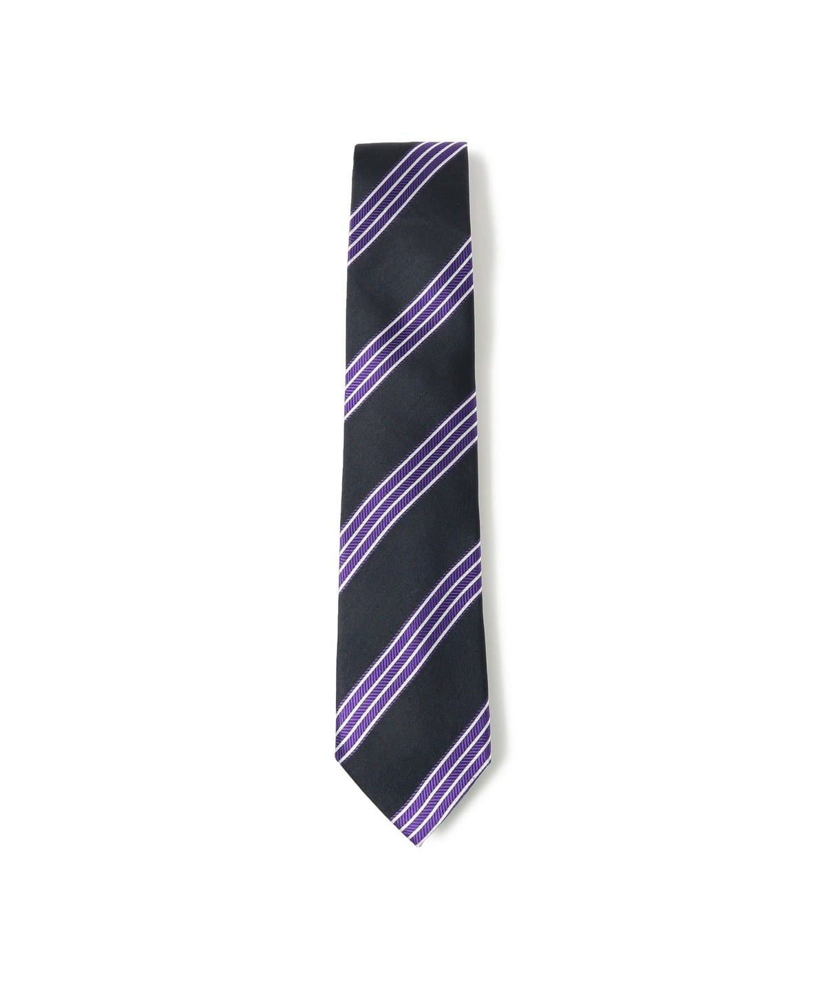 ストライプ ネクタイ② スーツ・ネクタイ MEN NAVY/PURPLE ONE SIZE ストライプ ネクタイ② スーツ・ネクタイ MEN NAVY/PURPLE ONE SIZE