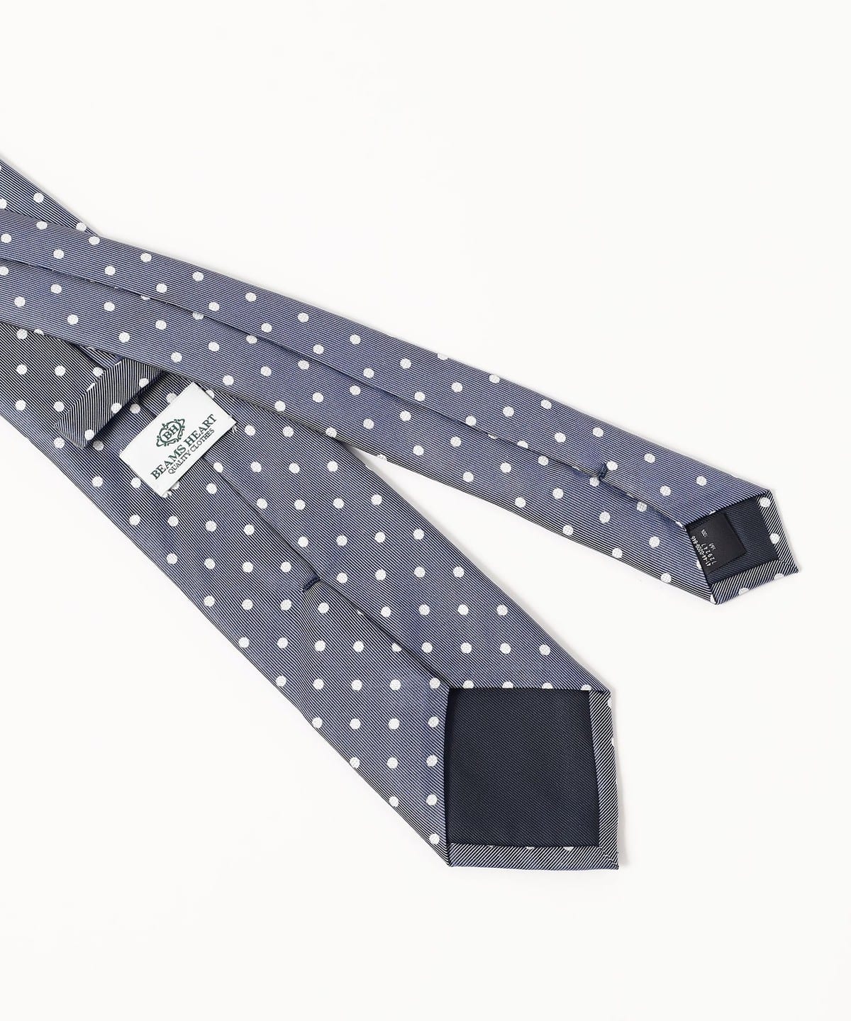 BEAMS HEART（ビームス ハート）シルク ドット ネクタイ 26SS（スーツ