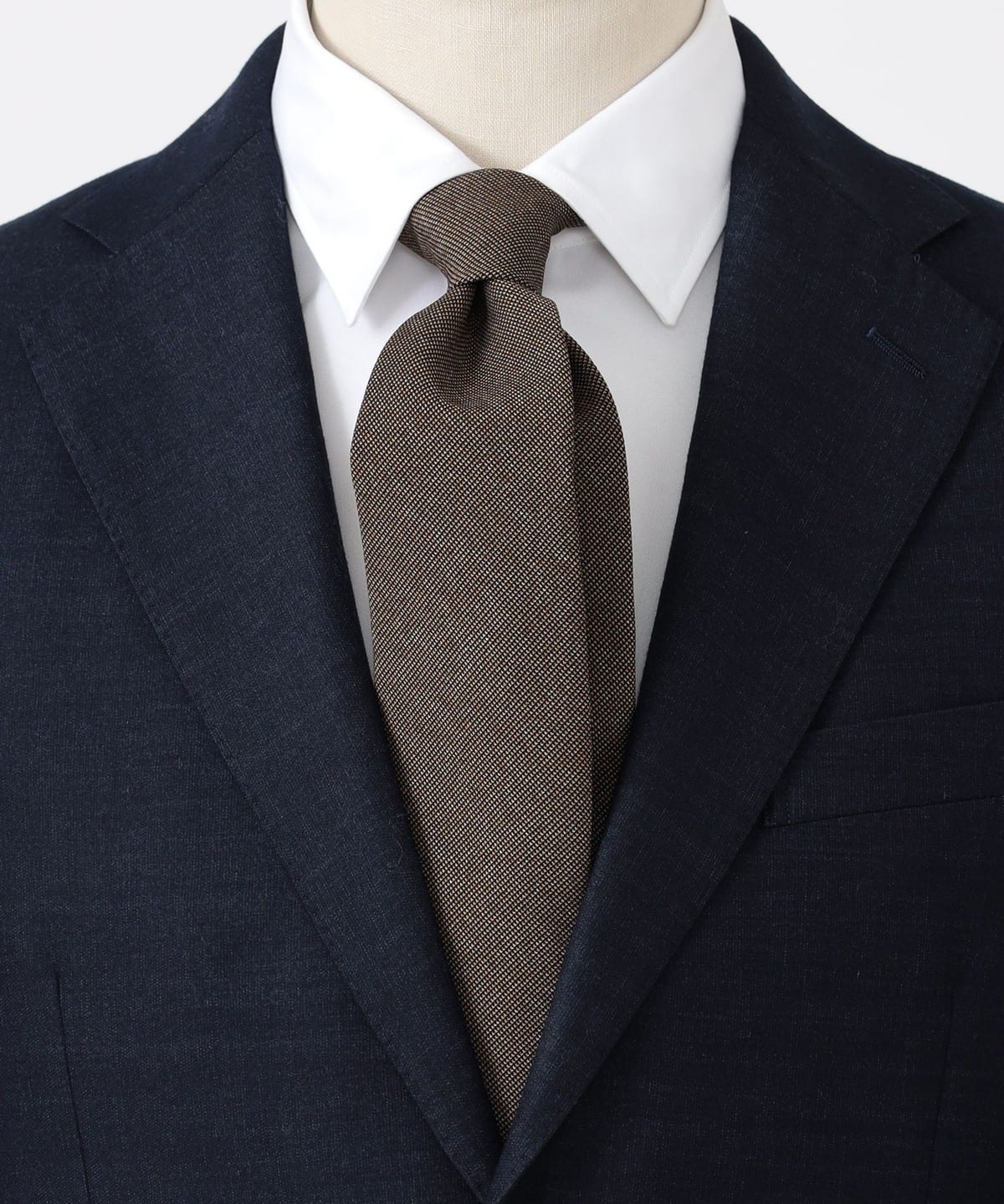 ウォッシャブル ピンヘッド ネクタイ スーツ・ネクタイ MEN BROWN ONE SIZE ウォッシャブル ピンヘッド ネクタイ スーツ・ネクタイ MEN BROWN ONE SIZE
