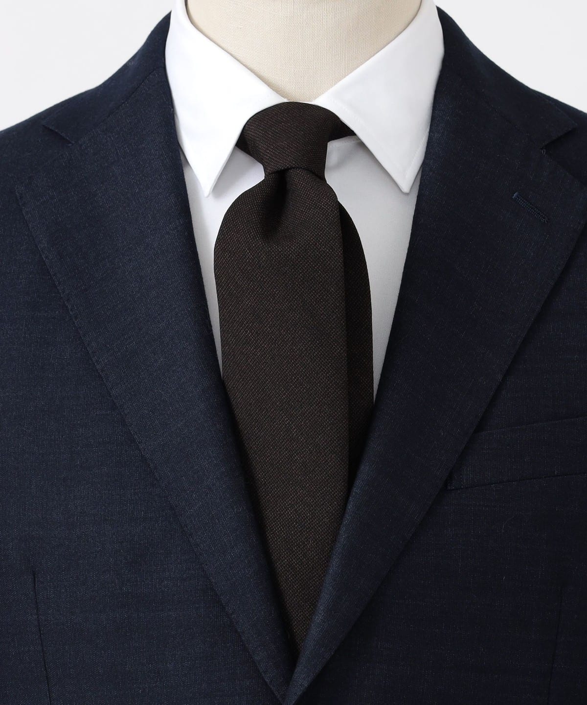 ウォッシャブル ピンヘッド ネクタイ スーツ・ネクタイ MEN DARK BROWN ONE SIZE ウォッシャブル ピンヘッド ネクタイ スーツ・ネクタイ MEN DARK BROWN ONE SIZE