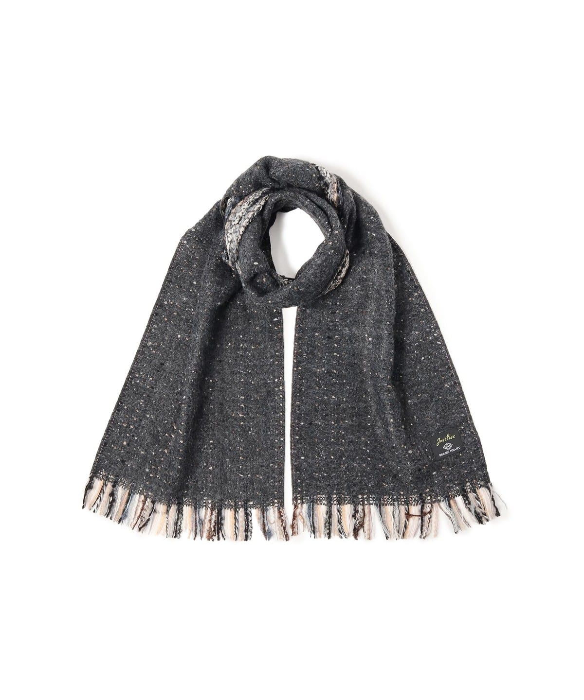 フランスメイド ミックス マフラー ファッション雑貨 MEN GREY ONE SIZE フランスメイド ミックス マフラー ファッション雑貨 MEN GREY ONE SIZE