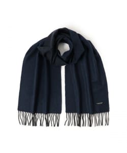 ウールカシミヤ リバーシブル マフラー