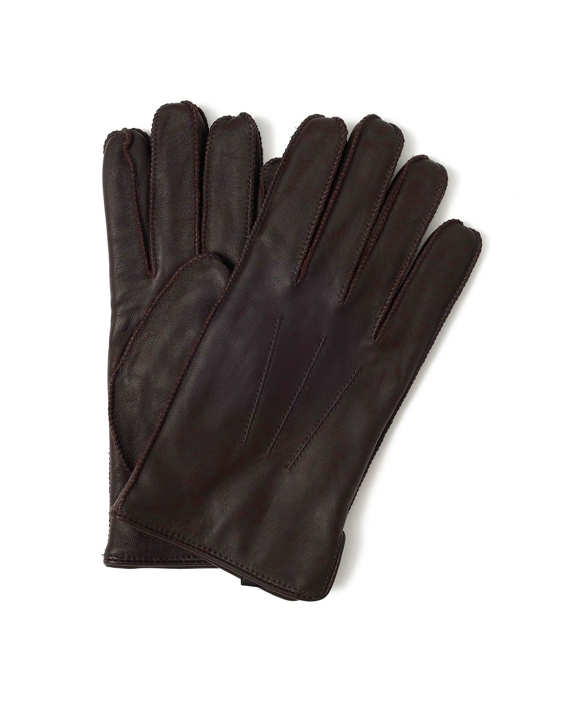 タッチパネル対応 レザーグローブ ファッション雑貨 MEN DARK BROWN ONE SIZE タッチパネル対応 レザーグローブ ファッション雑貨 MEN DARK BROWN ONE SIZE