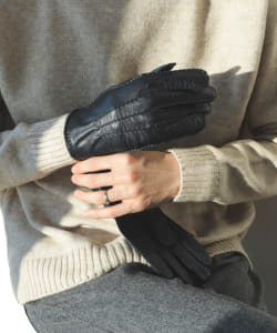 ▲BEAMS HEART / シープスキン レザーグローブ