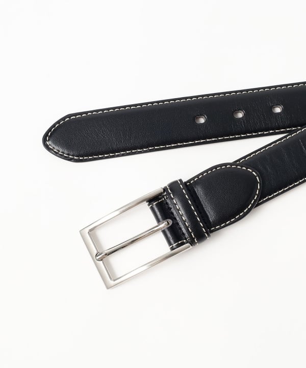 【10%OFFクーポン対象】ドレス ステッチ レザーベルト