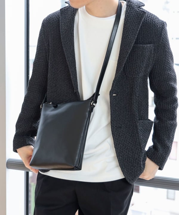 ショルダーバッグ・ポシェット BLACK LEATHER SHOULDER BAG PRADA【入手困難】☆プラダ レザー ショルダーバッグ☆ 全色