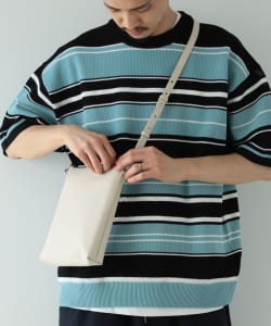 フェイクレザー ミニショルダーバッグ