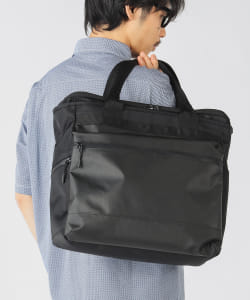 Water-repellent nylon tote bag (A4 size storage capacity)