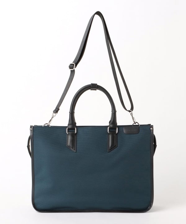 新品未使用 BEAMS HEART ナイロン × レザー ブリーフバッグ BEAMS HEART（ビームス ハート）ナイロン × レザー ブリーフ