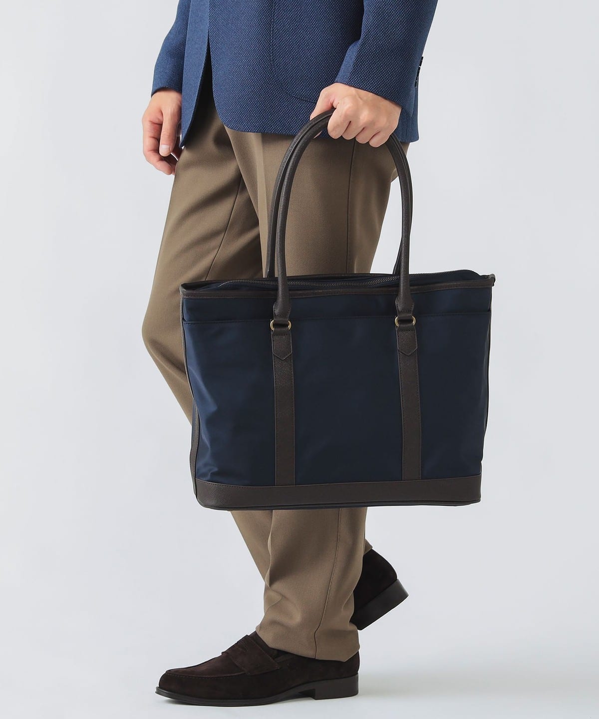 リモンタナイロン トートバッグ バッグ MEN NAVY ONE SIZE リモンタナイロン トートバッグ バッグ MEN NAVY ONE SIZE