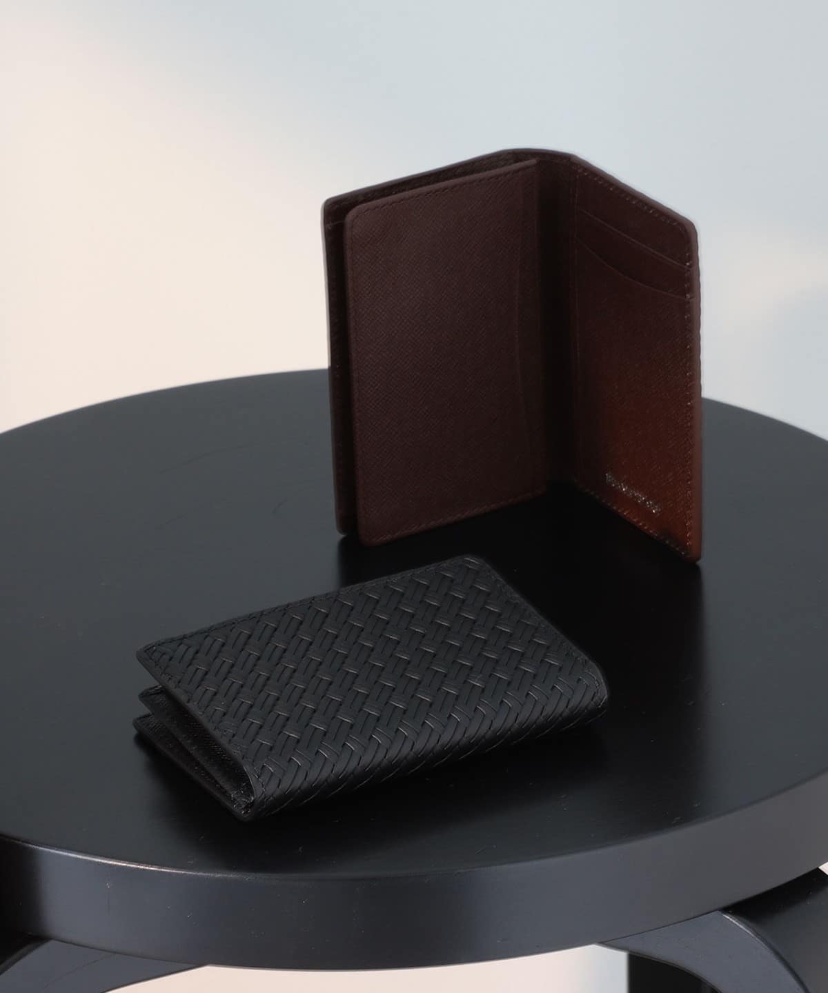 Mi♡さま専用 BEAMS HEART（ビームス ハート）メッシュ 型押し レザー 名刺