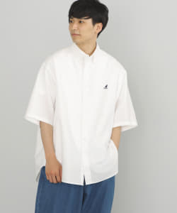 KANGOL × BEAMS HEART / オックスフォード ボタンダウン ショートスリーブ シャツ