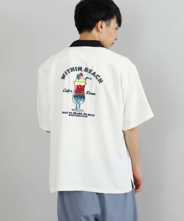 ◆クリームソーダ◆　オープンシャツ