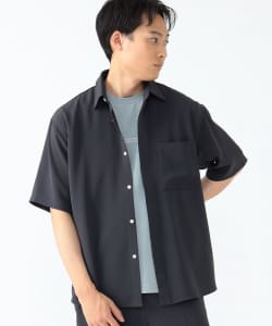 トロミ 比翼 シャツ