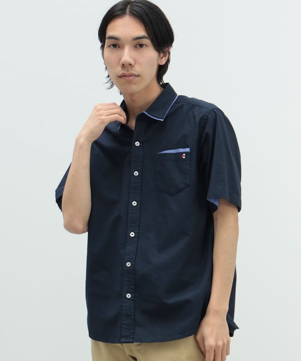 BEAMS HEART（ビームス ハート）クールタッチ ダブルカラー ショート