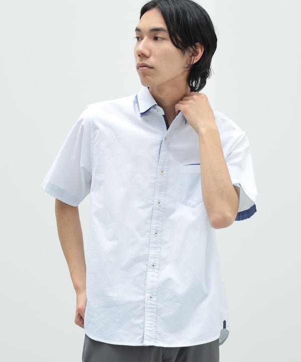 BEAMS HEART（ビームス ハート）クールタッチ ダブルカラー ショート