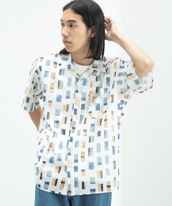 UNITED ARROWS｜<GUY ROVER> ドレープ オープンカラーシャツ