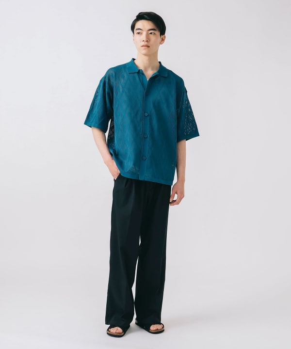 【⭐︎Haru⭐︎さま専用】グラスハートTシャツ BEAMS HEART（ビームス ハート）【9/4再値下げ】メッシュ ニット