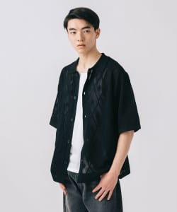 メッシュ ニット シャツ（タンクトップ セット）