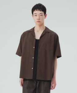 ポリトロ オープン カラー シャツ（吸収速乾・接触冷感）