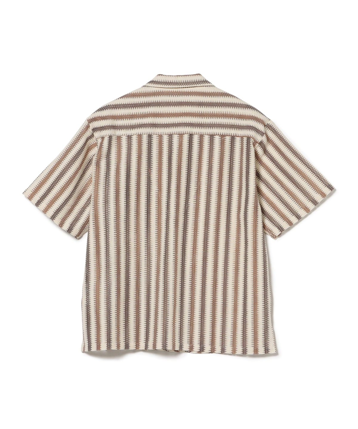 BEAMS HEART（ビームス ハート）ストライプ メッシュレース オープン