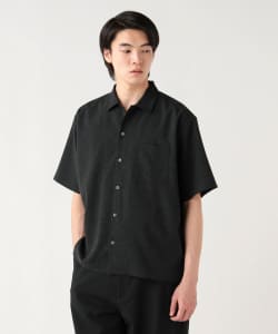 麻混 ショートスリーブ シャツ