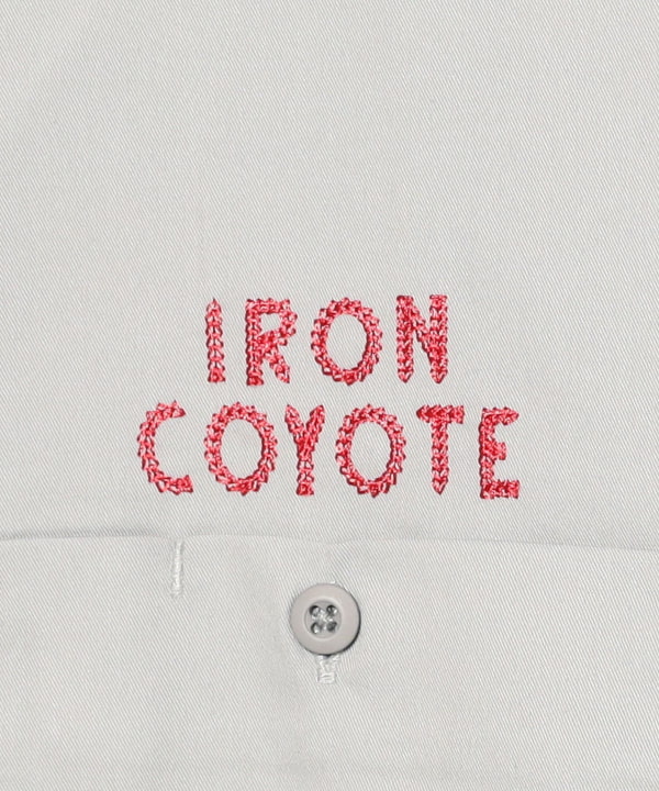【10%OFFクーポン対象】モーターサイクル 刺繍 リラックス ショートスリーブ シャツ