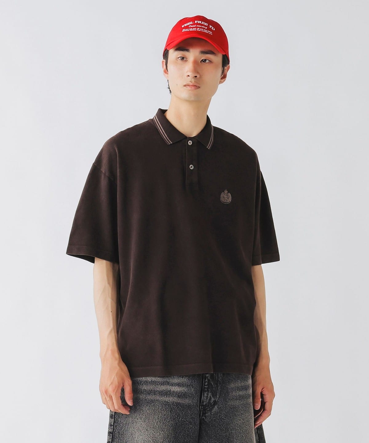 BEAMS HEART（ビームス ハート）フェード エンブレム 鹿の子