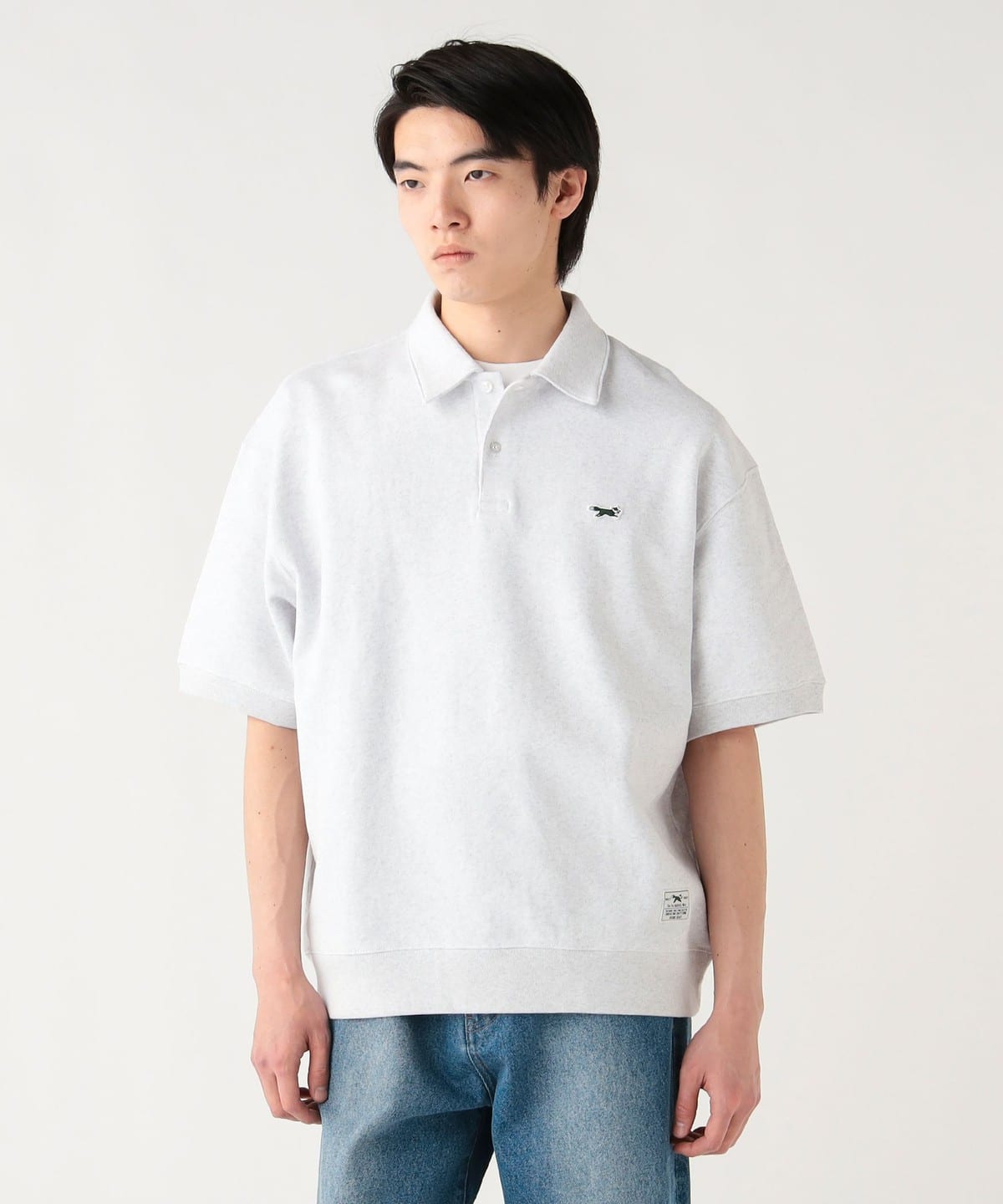 BEAMS HEART [BEAMS HEART] PENNEY'S / FOX Sweat Polo Shirt (Shirts