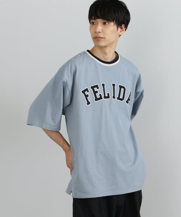 レディース pd545 ビームス ハート BEAMS HEART 無地 5分丈 スリット カットソー Tシャツ ふるさと割