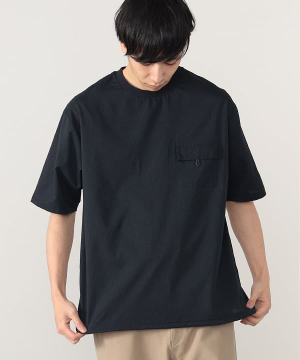 BEAMS HEART(ビームス ハート)サッカー ポケット Tシャツ(T BEAMS HEART(ビームス ハート)サッカー ポケット Tシャツ(T