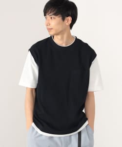 クールタッチ フェイクレイヤー ベスト Tシャツ