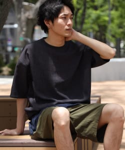BEAMS HEART / ポリエステル メランジ ショート スリーブ Tシャツ