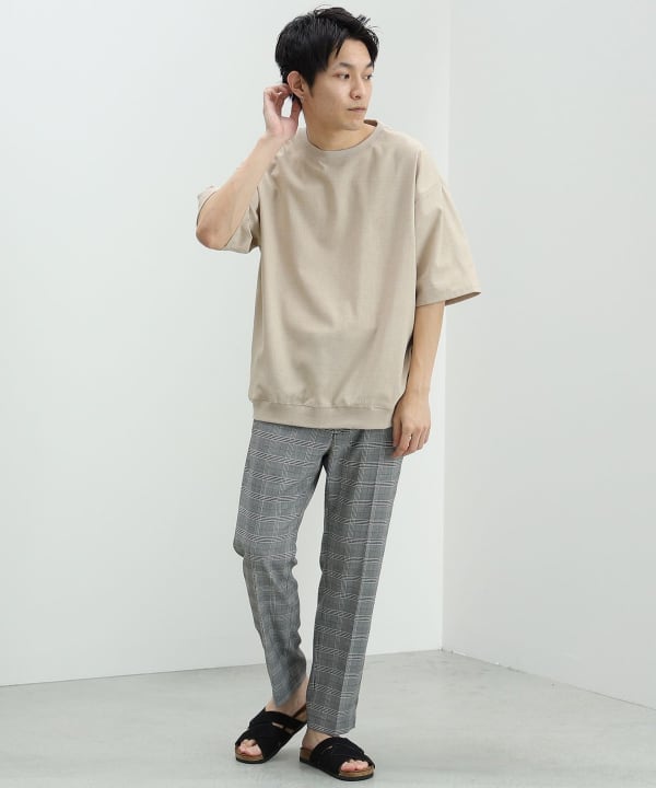 BEAMS HEART (BEAMS HEART) [Outlet] Polyester Melange T-shirt (T 