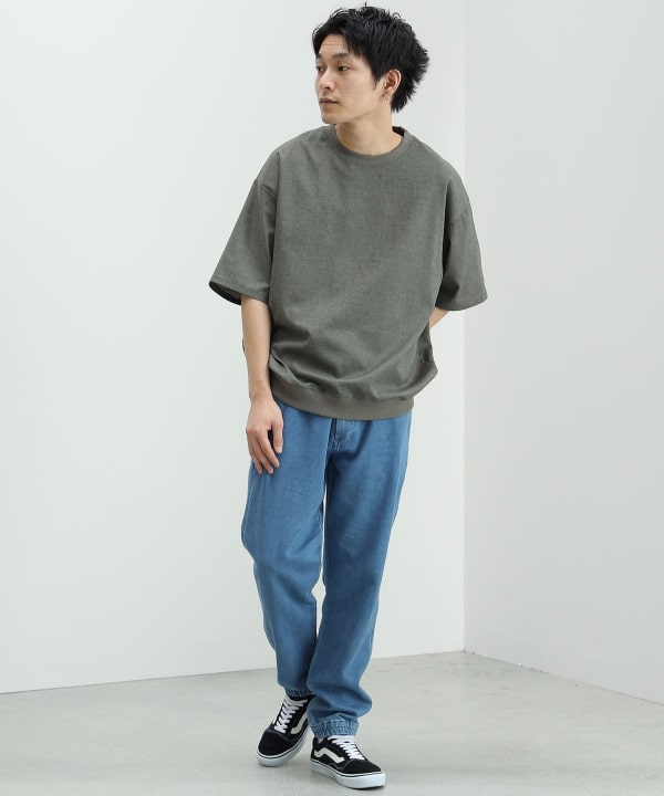 BEAMS HEART (BEAMS HEART) [Outlet] Polyester Melange T-shirt (T 
