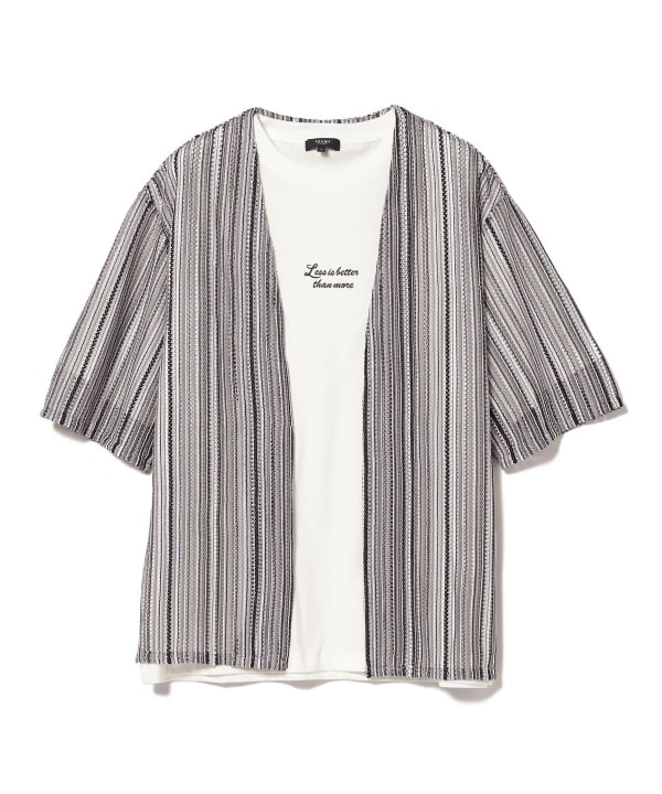 BEAMS HEART（ビームス ハート）レース カーディガン （Tシャツセット）（Tシャツ・カットソー その他Tシャツ・カットソー）通販｜BEAMS