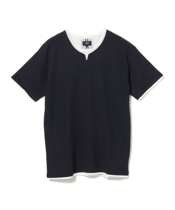 Beams Heart ビームス ハート アウトレット Beams Heart スラブ キーネックtシャツ Tシャツ カットソー Tシャツ 通販 Beams
