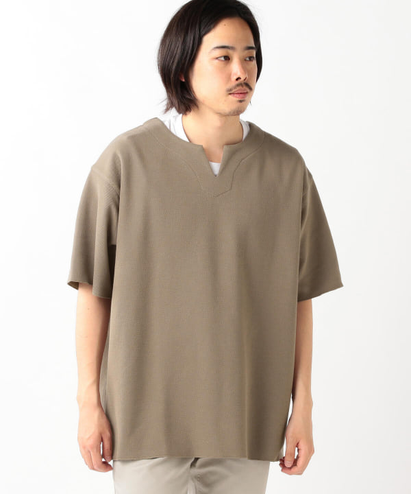 オンラインショップ ビームス ５分袖Ｔシャツ Tシャツ/カットソー(七分/長袖)