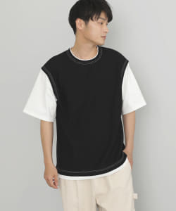 フェイクレイヤー ベスト Tシャツ