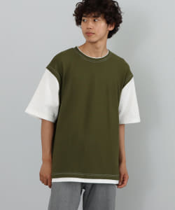 フェイクレイヤー ベスト Tシャツ