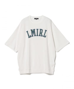 BEAMS HEART / レタード リブ ビッグTシャツ