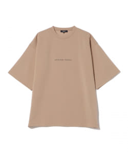 BEAMS HEART / ダンボール ロゴ プリント ビッグTシャツ