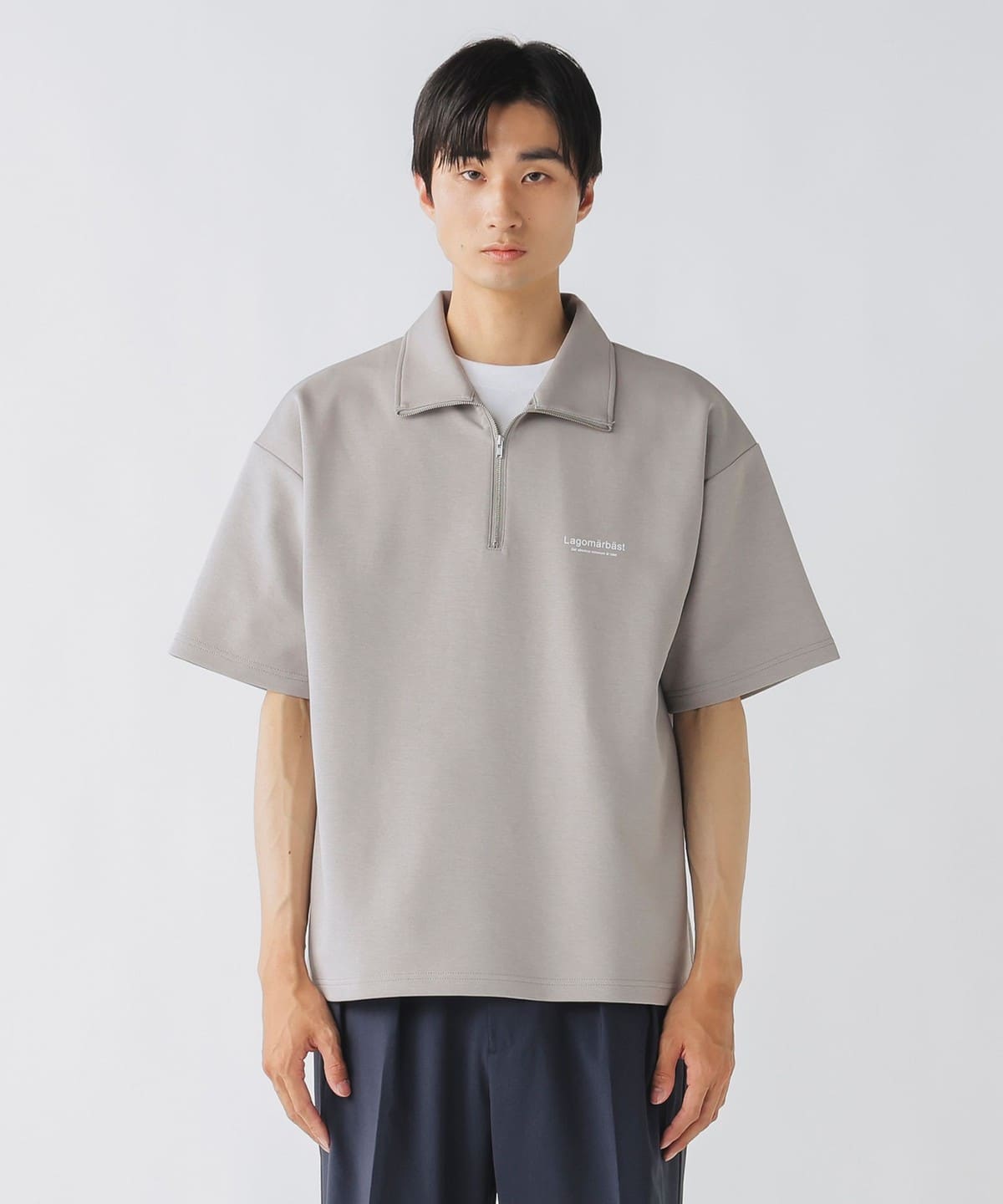 ⭐️新品⭐️ 2024AW バトナー ビームス別注 ハーフジップ ブラウン サイズ2 BATONER [ バトナー ] LOFTMAN別注 SIGNATURE HALF ZIP