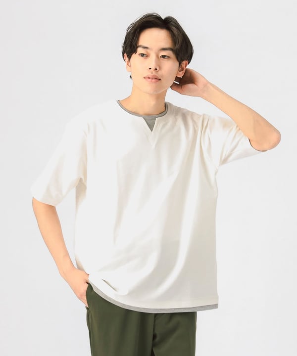 【接触冷感】ビスチェレイヤードTシャツ 組曲｜【接触冷感】ビスチェレイヤードTシャツ | Rakuten
