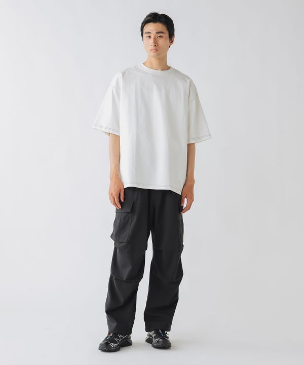 BEAMS HEART（ビームス ハート）ステッチ 配色 オーバー Tシャツ