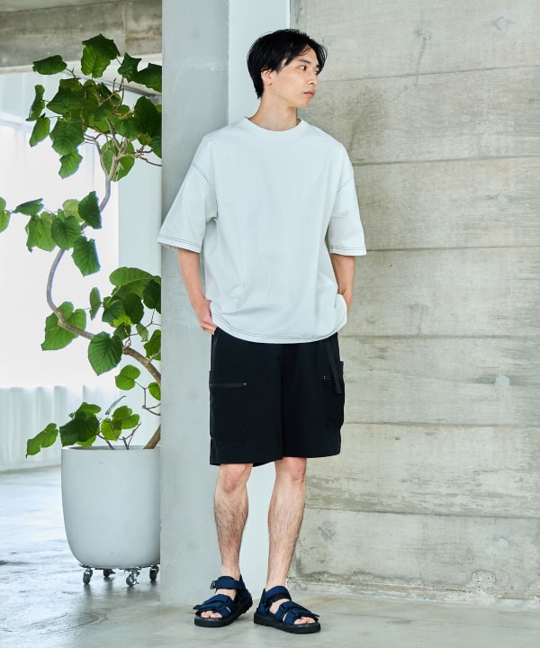破格お値下げ不可★美品BEAMS HEART standerd clothing BEAMS HEART BEAMS HEART Tone Cardboard Logo Print T-Shirt (T