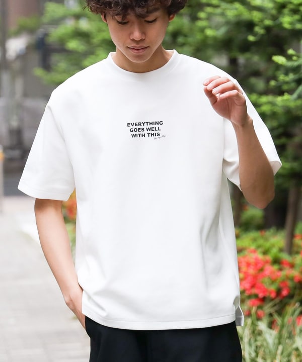 BEAMS HEART（ビームス ハート）ダンボール ロゴ プリント Tシャツ（Tシャツ・カットソー Tシャツ）通販｜BEAMS