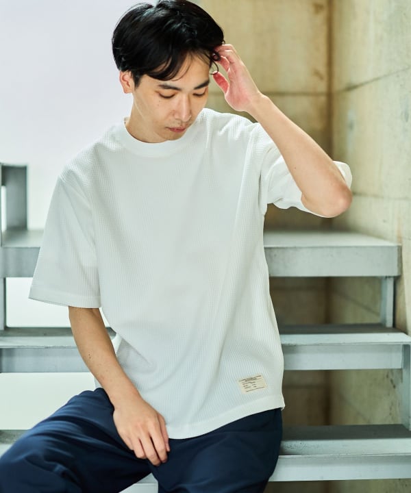 BEAMS HEART(ビームス ハート)クイックドライ ワッフル T BEAMS HEART(ビームス ハート)クイックドライ ワッフル T