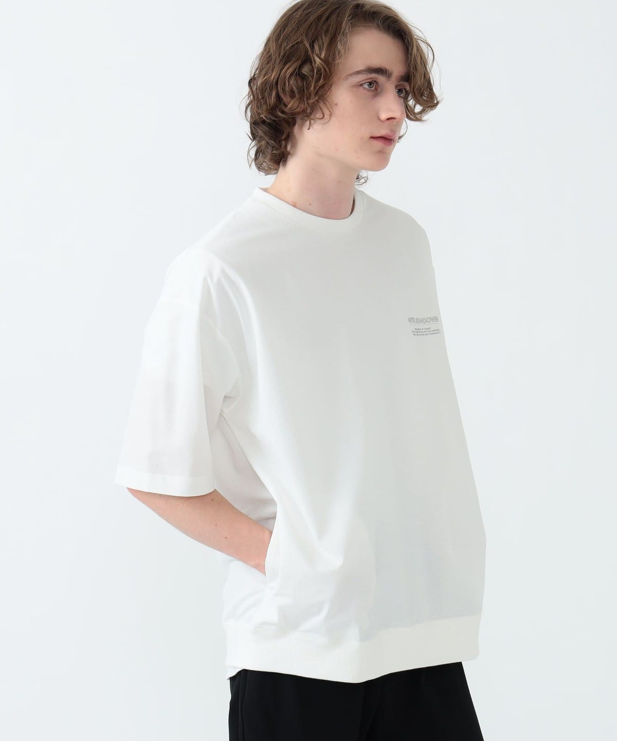 BEAMS HEART BEAMS HEART Short Sleeve T-Shirt (T-shirts, Cut