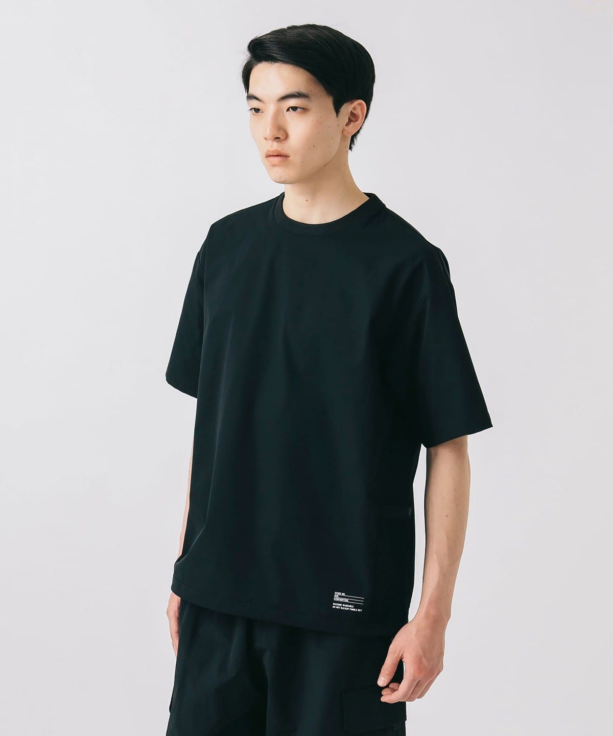 クイックドライ Tシャツ(水陸両用・吸水速乾) Tシャツ・カットソー MEN BLACK S クイックドライ Tシャツ(水陸両用・吸水速乾) Tシャツ・カットソー MEN BLACK S